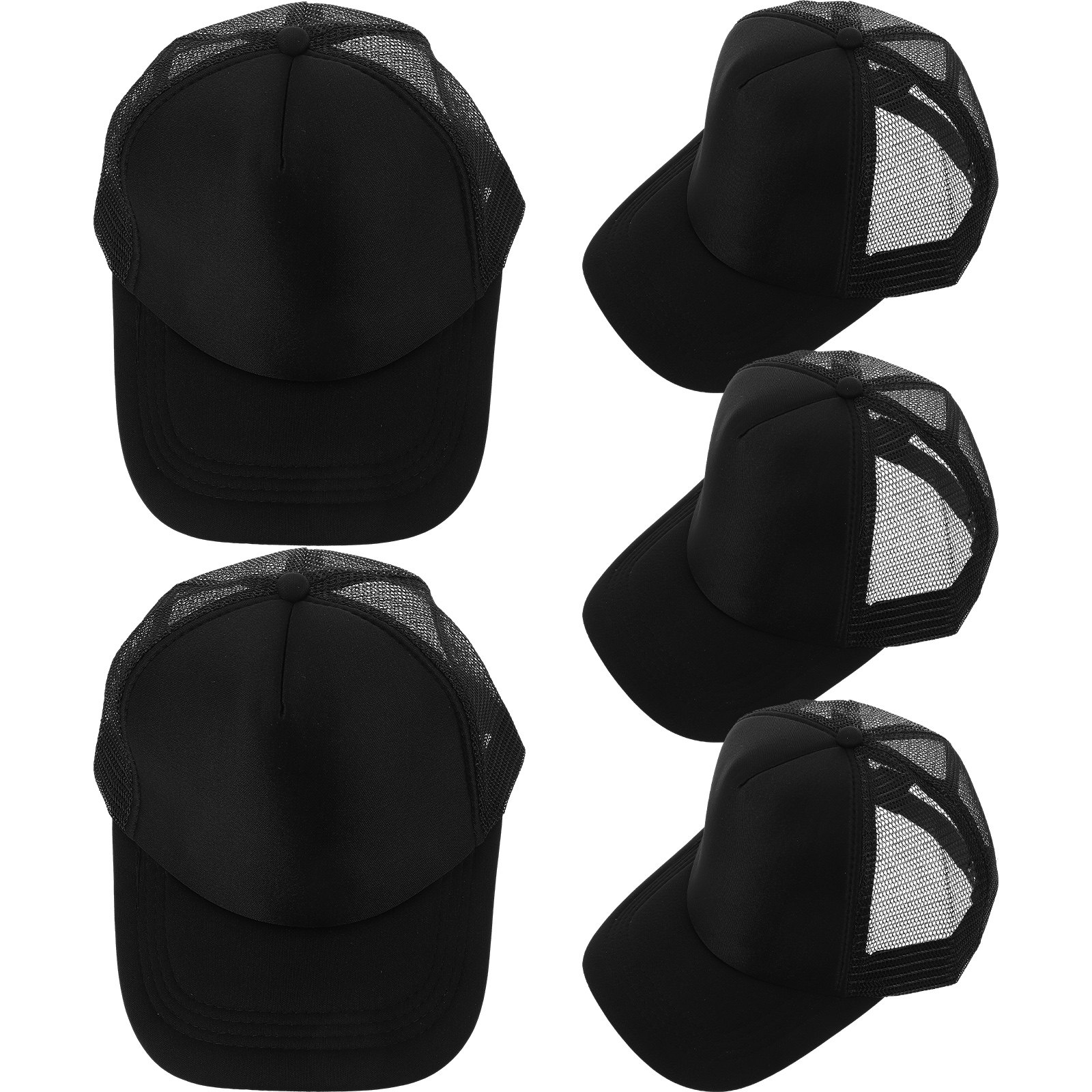 Hat Sublimation Blank - 5Pcs Mesh Baseball Cap For Running