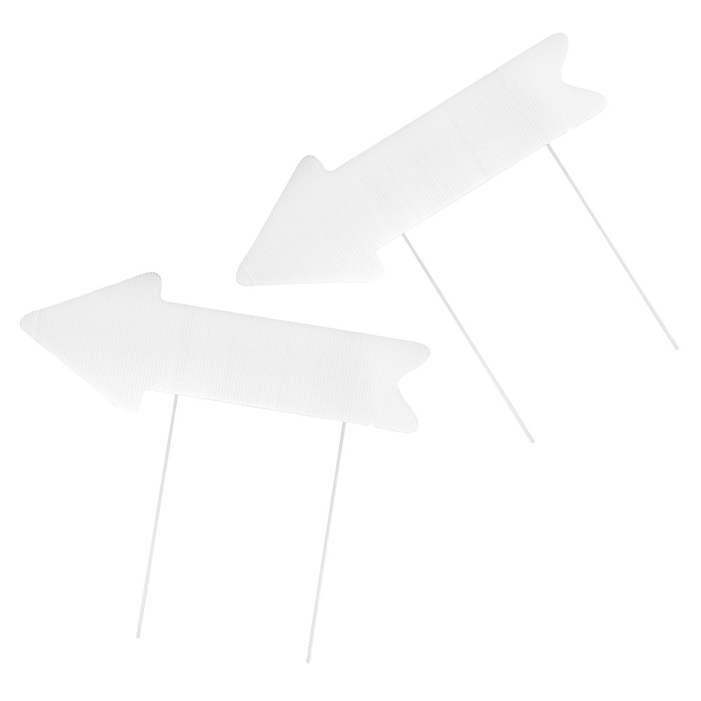 2Pcs Blank Yard Sign Corrugate - Yard Sign Blank recension och pris