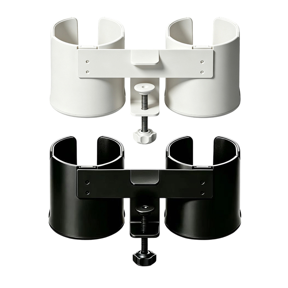 Double Cup Desk Clamp Holder f - Tumbler 20Oz White recension och pris