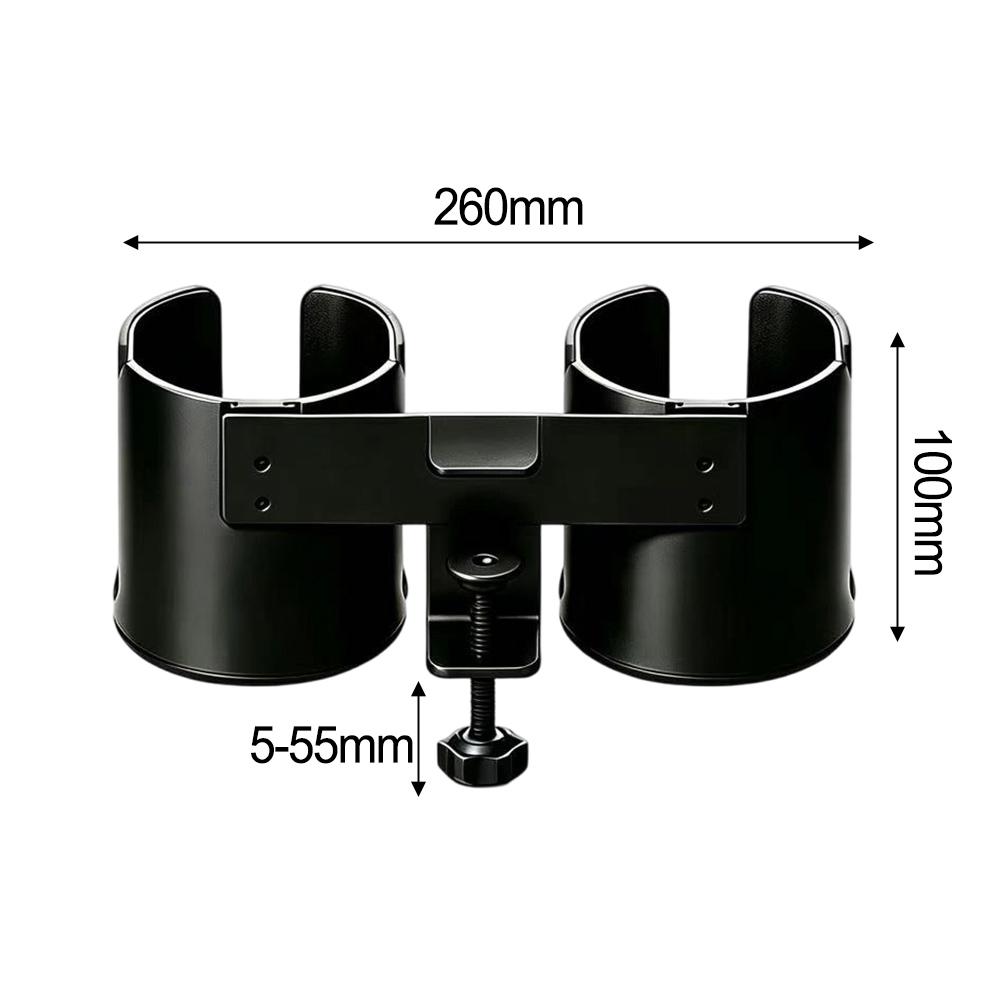 Double Cup Desk Clamp Holder f - Tumbler 20Oz White recension och pris