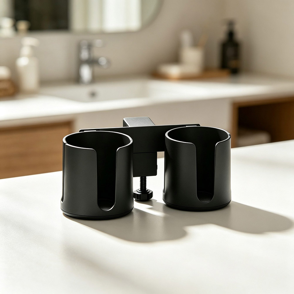 Double Cup Desk Clamp Holder f - Tumbler 20Oz White recension och pris