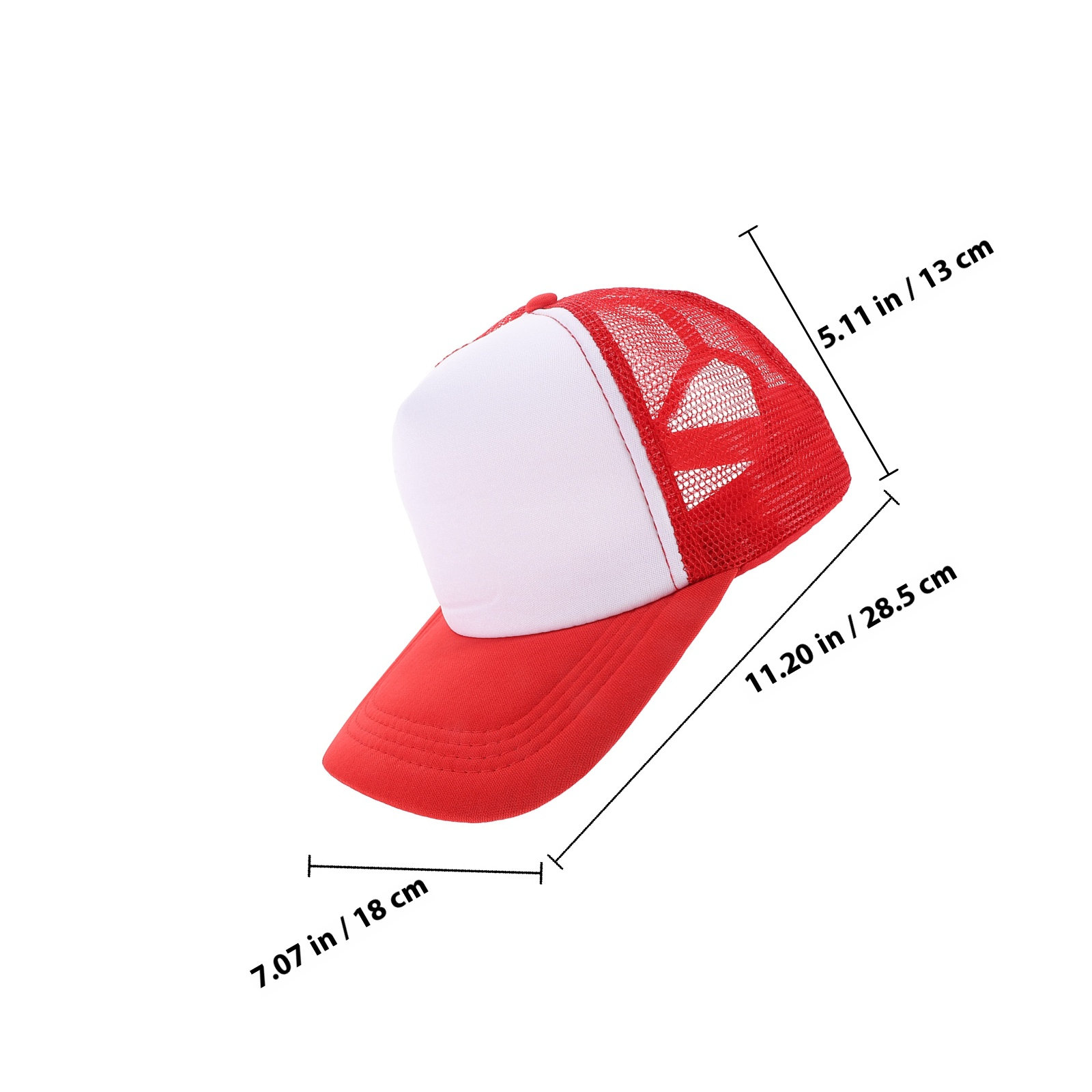 10Pcs Blank Baseball Caps Mesh - Hat Sublimation Blank recension och pris