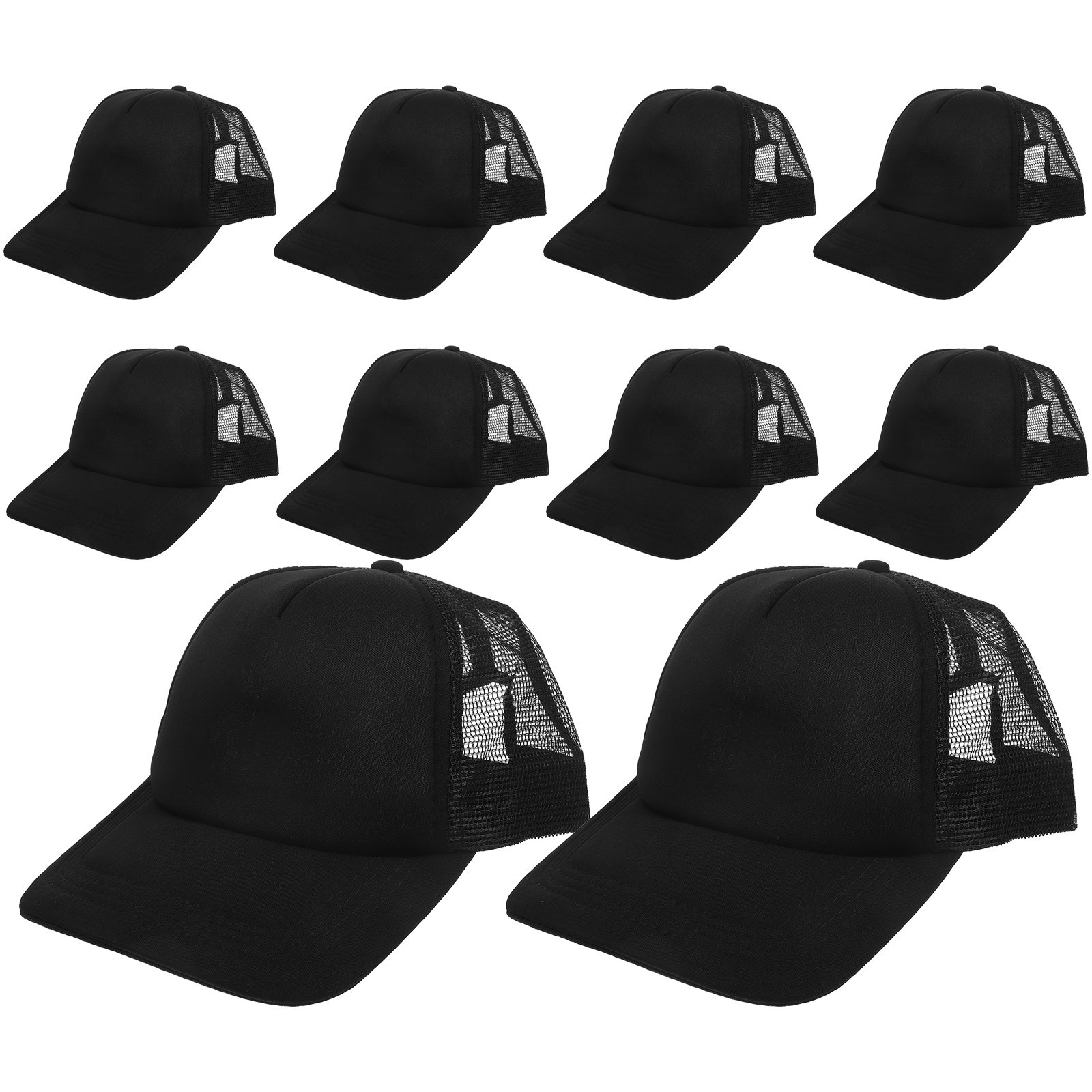 10Pcs Blank Baseball Caps Mesh - Hat Sublimation Blank recension och pris