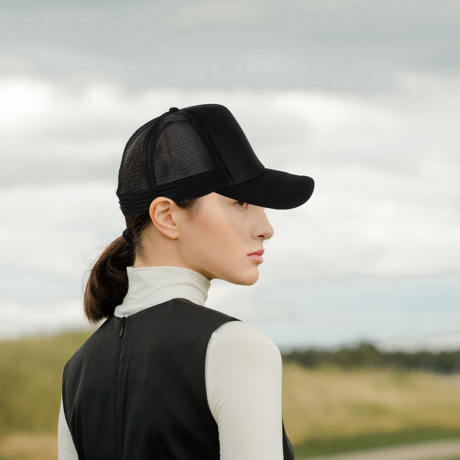 5Pcs Mesh Baseball Cap For Run - Hat Sublimation Blank recension och pris