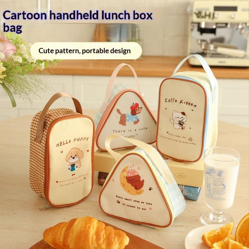1Pc Cute Cartoon Thermal Lunch - Tote Bag Sublimation recension och pris