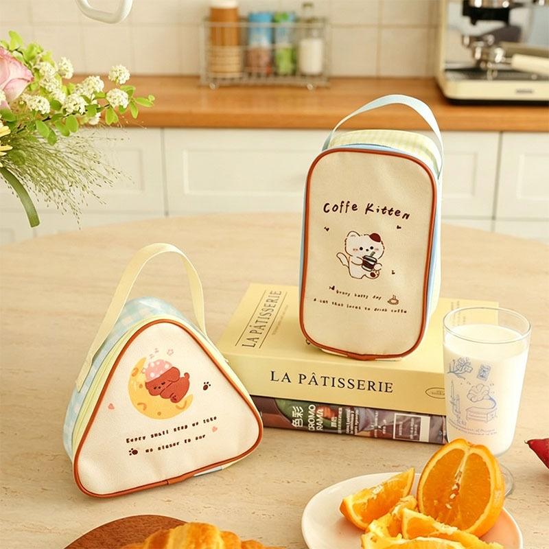 1Pc Cute Cartoon Thermal Lunch - Tote Bag Sublimation recension och pris