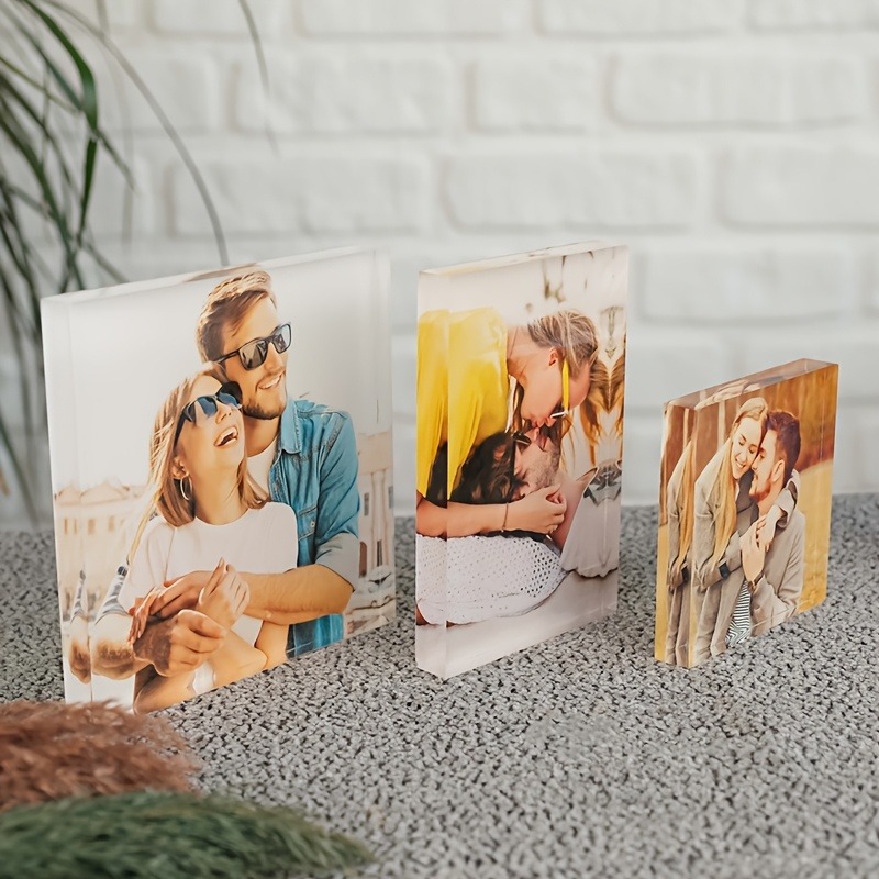 A custom anniversary couple ph - Photo Acrylic Block recension och pris