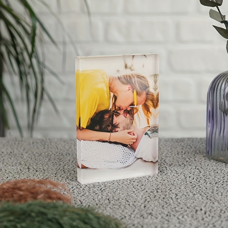 A custom anniversary couple ph - Photo Acrylic Block recension och pris