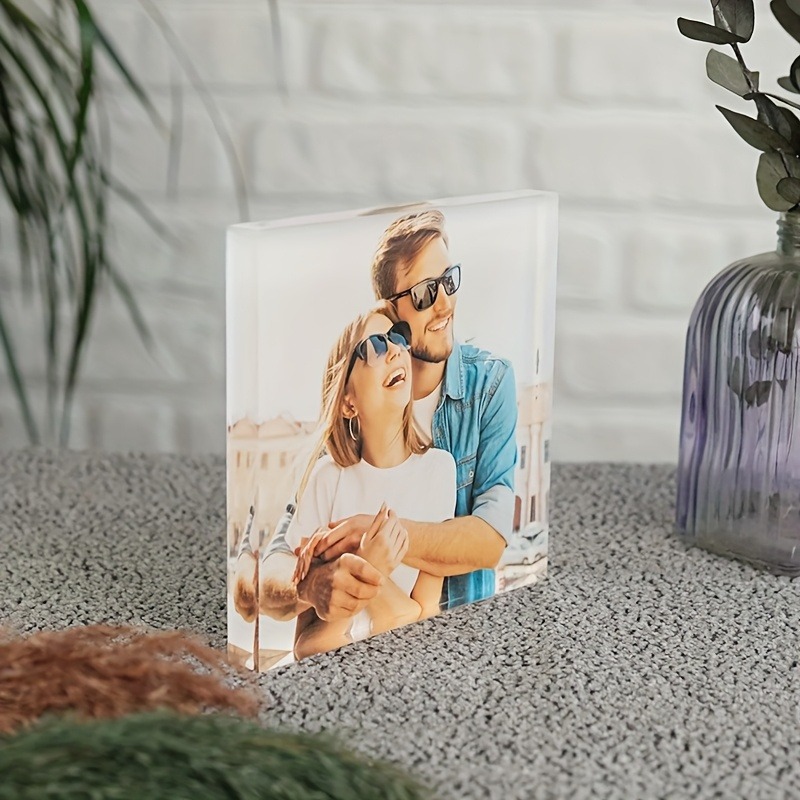 A custom anniversary couple ph - Photo Acrylic Block recension och pris