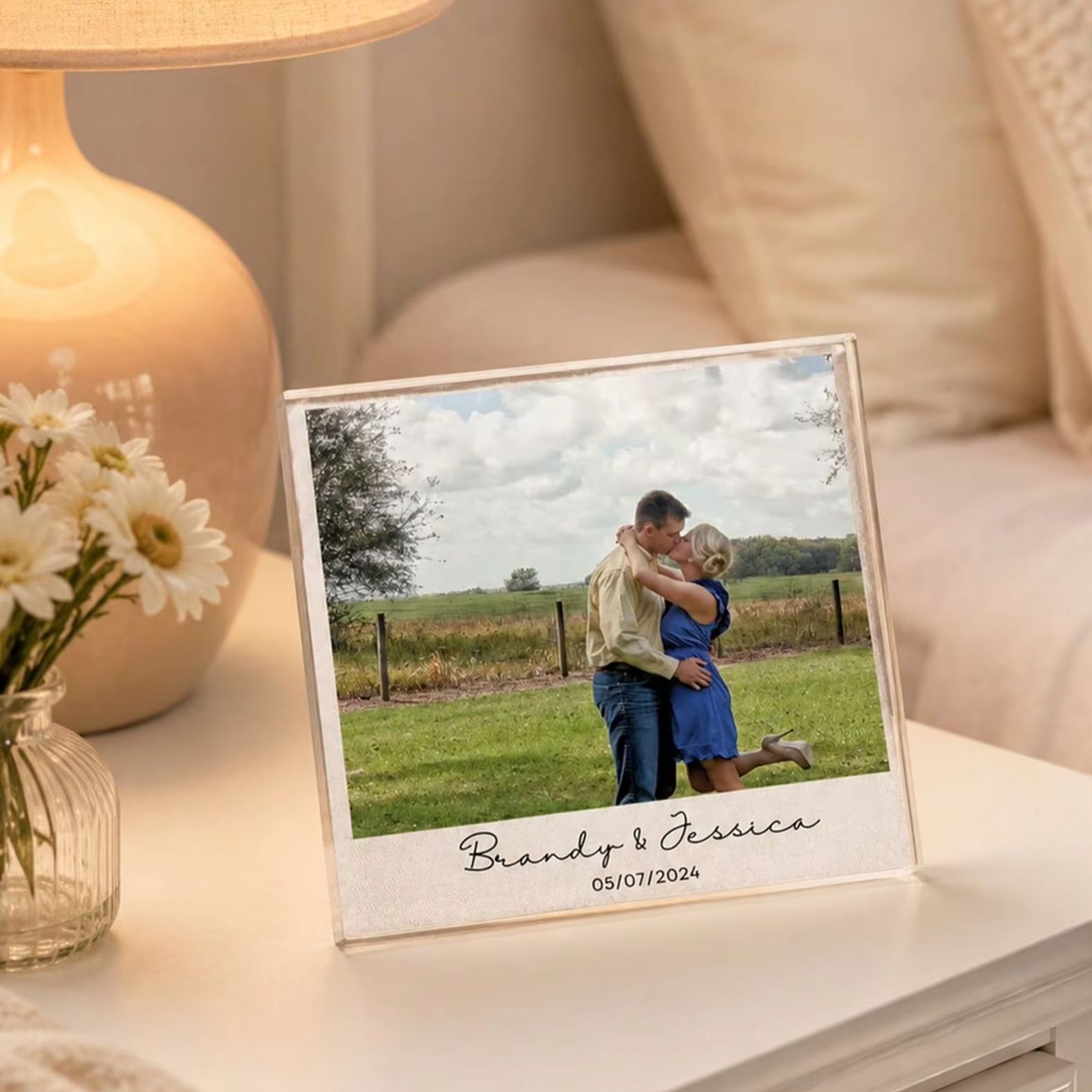 Custom Photo & Text Acrylic Bl - Photo Acrylic Block recension och pris