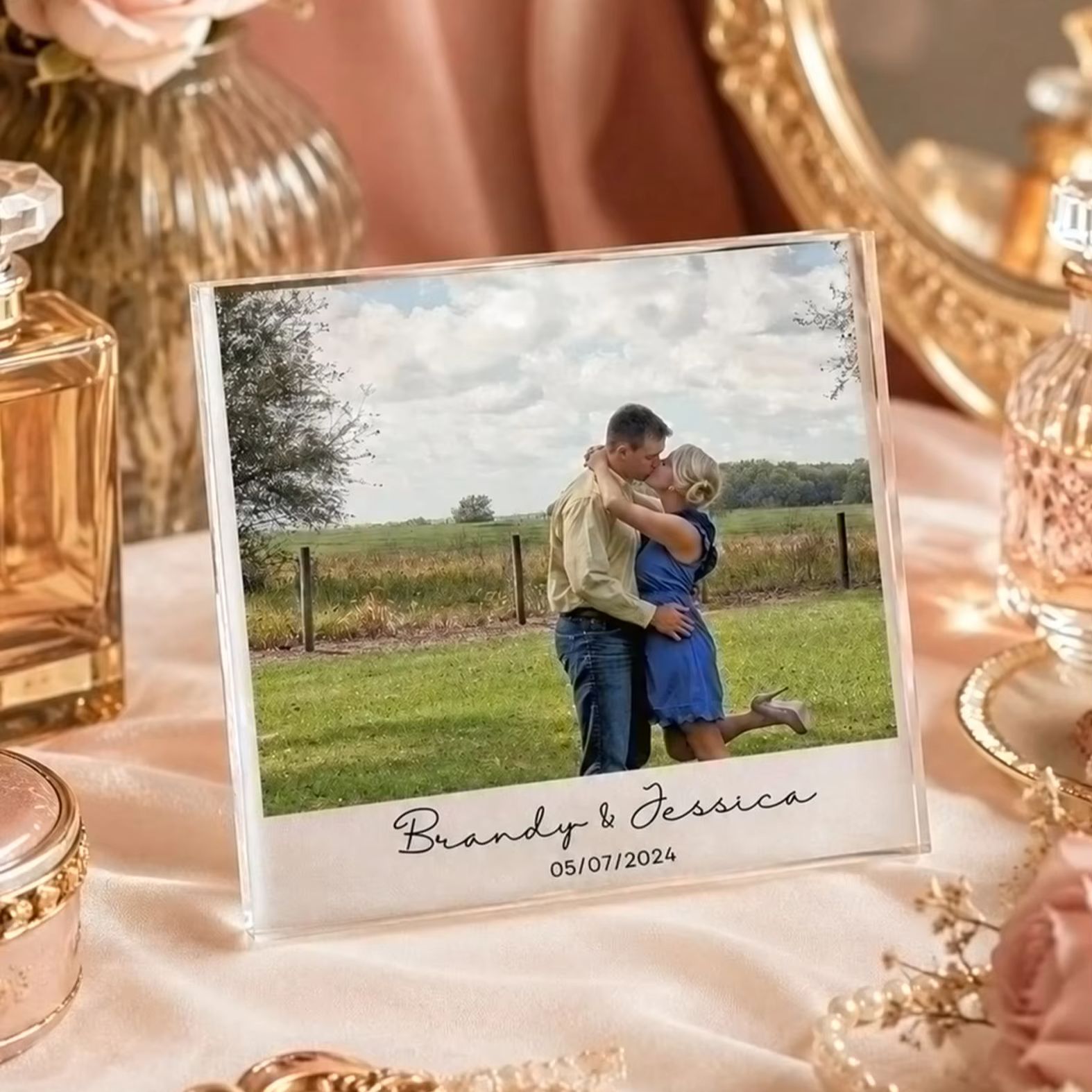 Custom Photo & Text Acrylic Bl - Photo Acrylic Block recension och pris